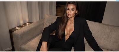 Natasha in an elegant lounge